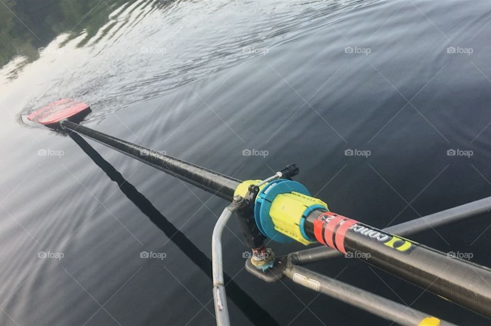 Perfect water for a sunrise row. 