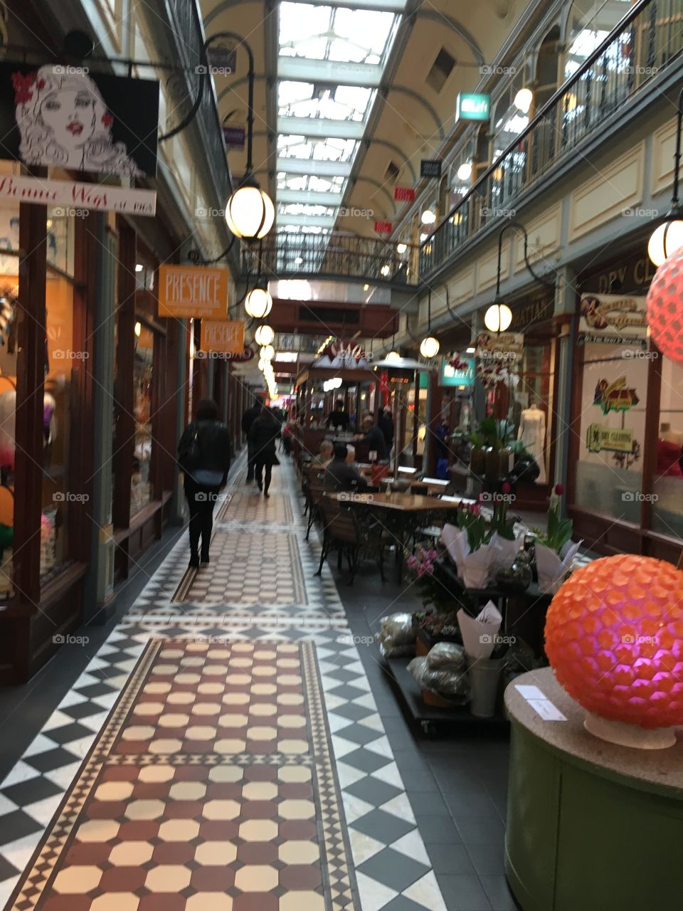 Rundell mall indoors in Downtown Adelaide south Australia 