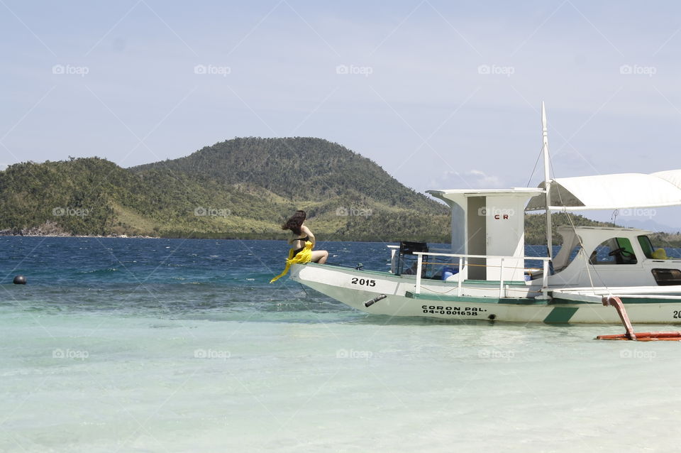 Girl in Boat