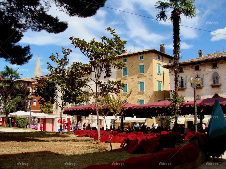 Captivating old town of Poreč