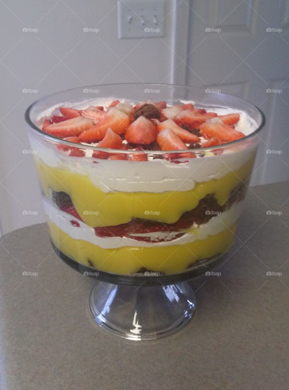 Brownie Trifle 