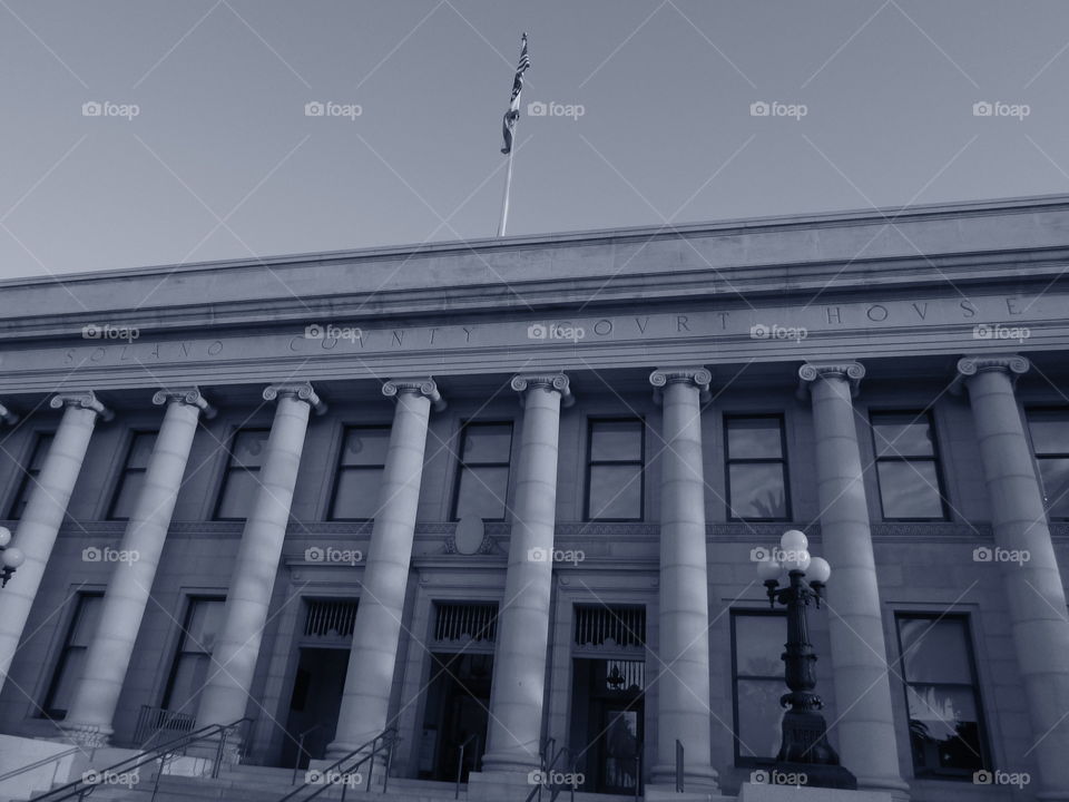 black and white architecture. what law in Fairfield California