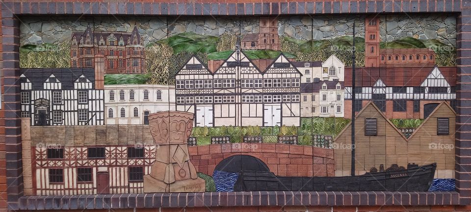 Droitwich mural