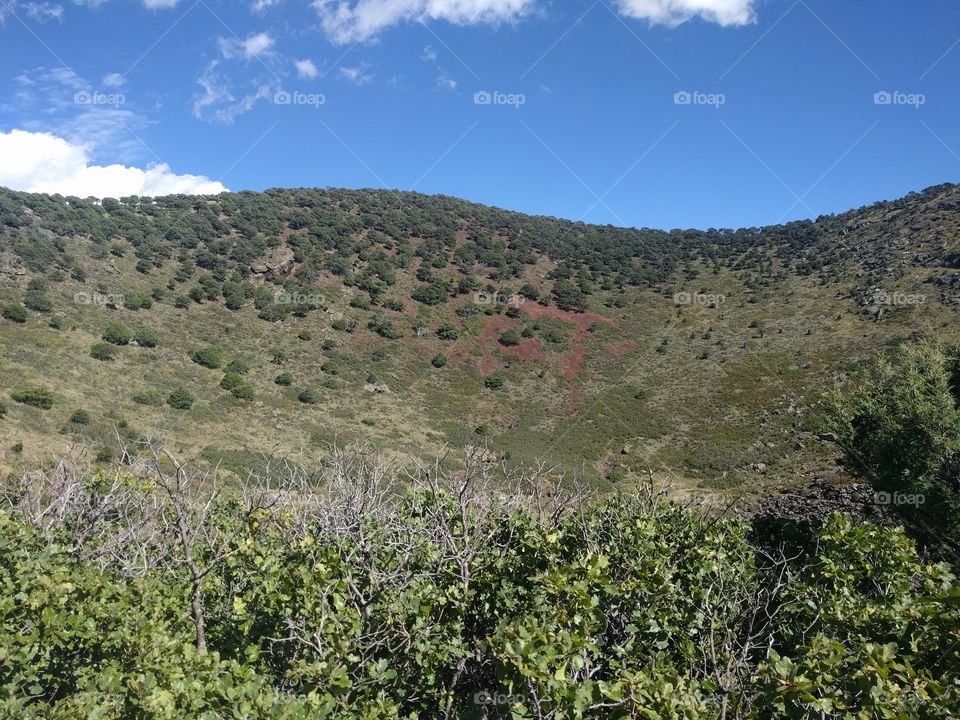 Capulin volcano, NM