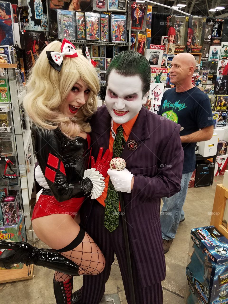 Harley Quinn and The Joker