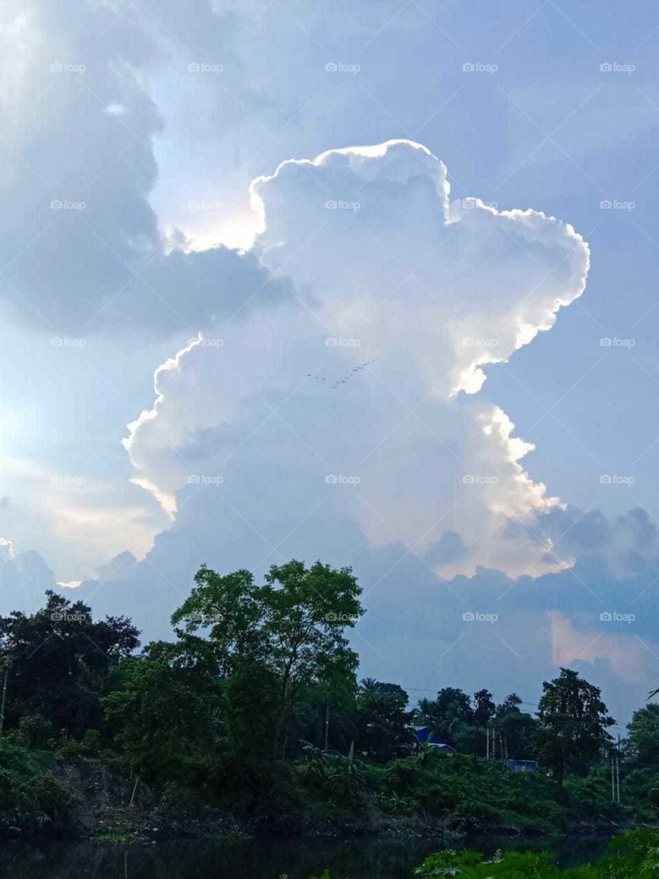 beautiful sky nature