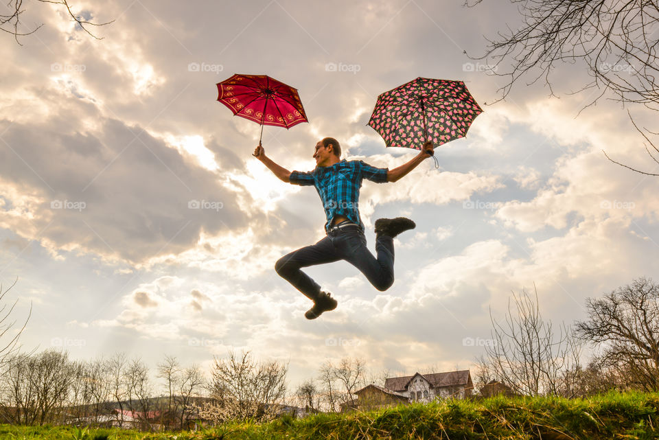 boy jumping