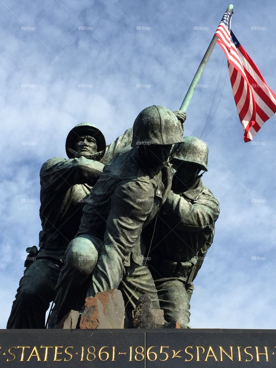 Iwo Jima Memorial-Close-up