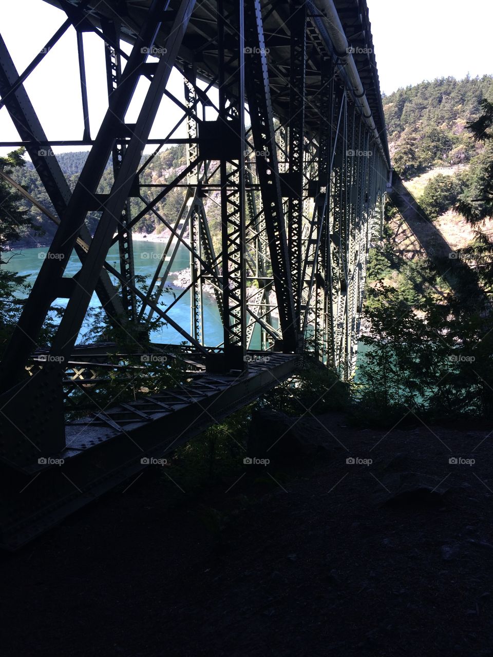 Deception Pass on Whidbey Island 