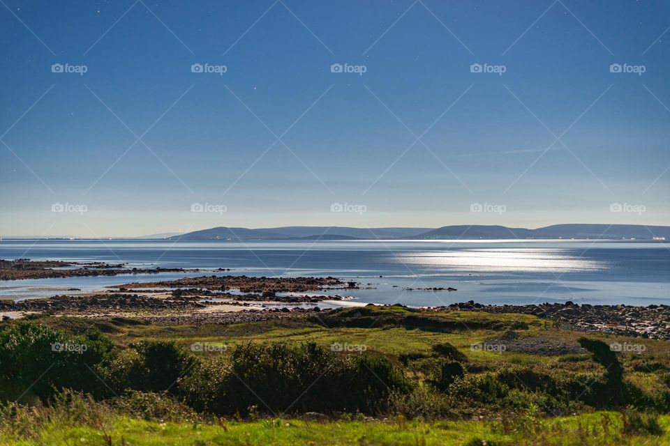 Moonshine and the Calm Bay