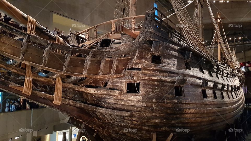 The Vasa Museum, Stockholm, Sweden. 