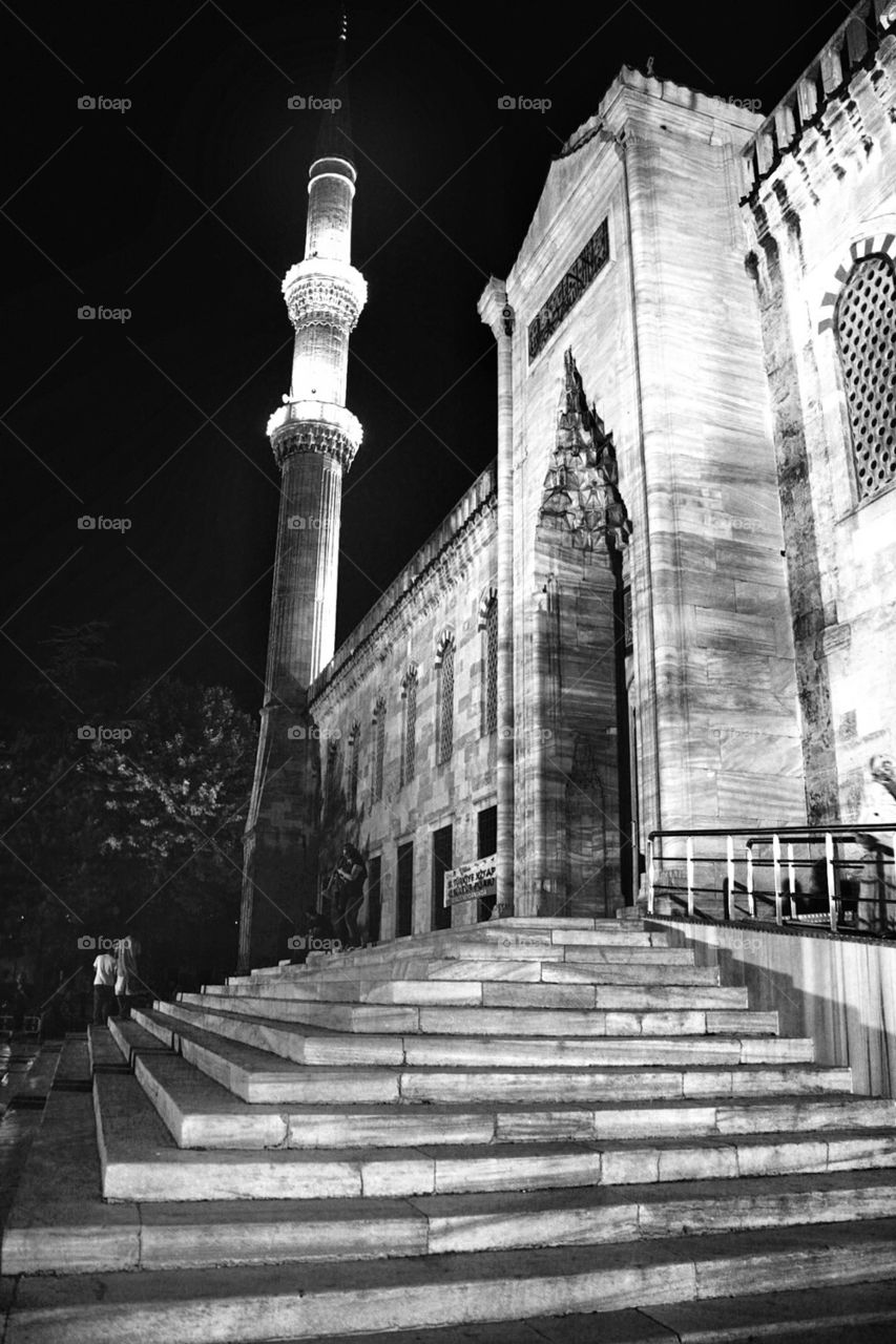 Night At The Blue Mosque