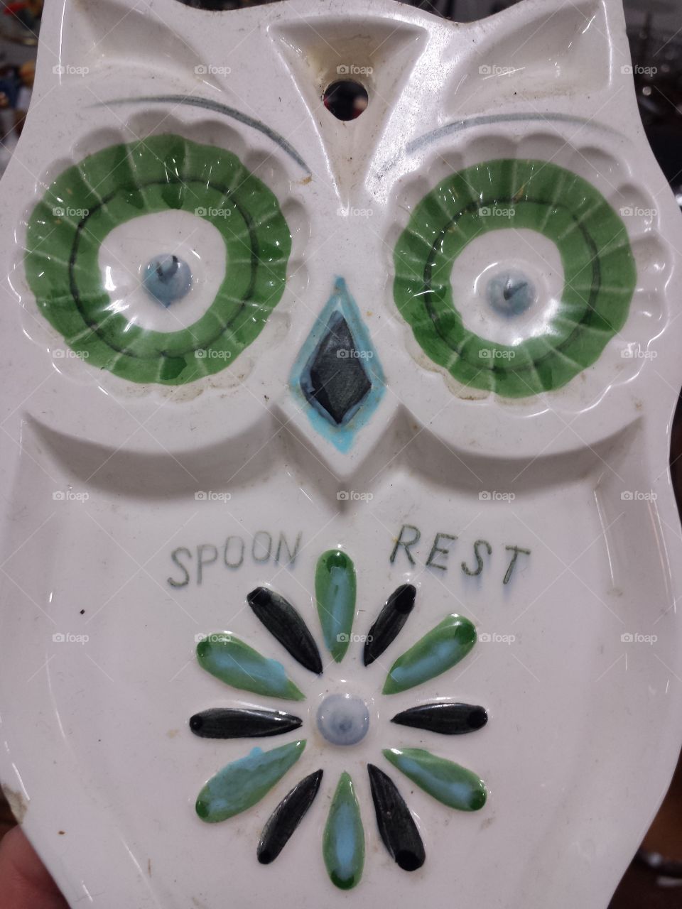 owl spoon rest