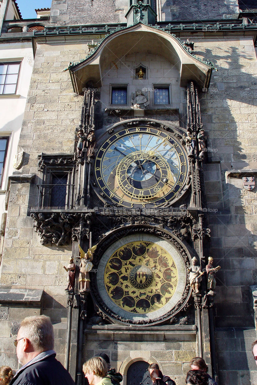 clock prague astronomical czechoslovakia by ckim78tx