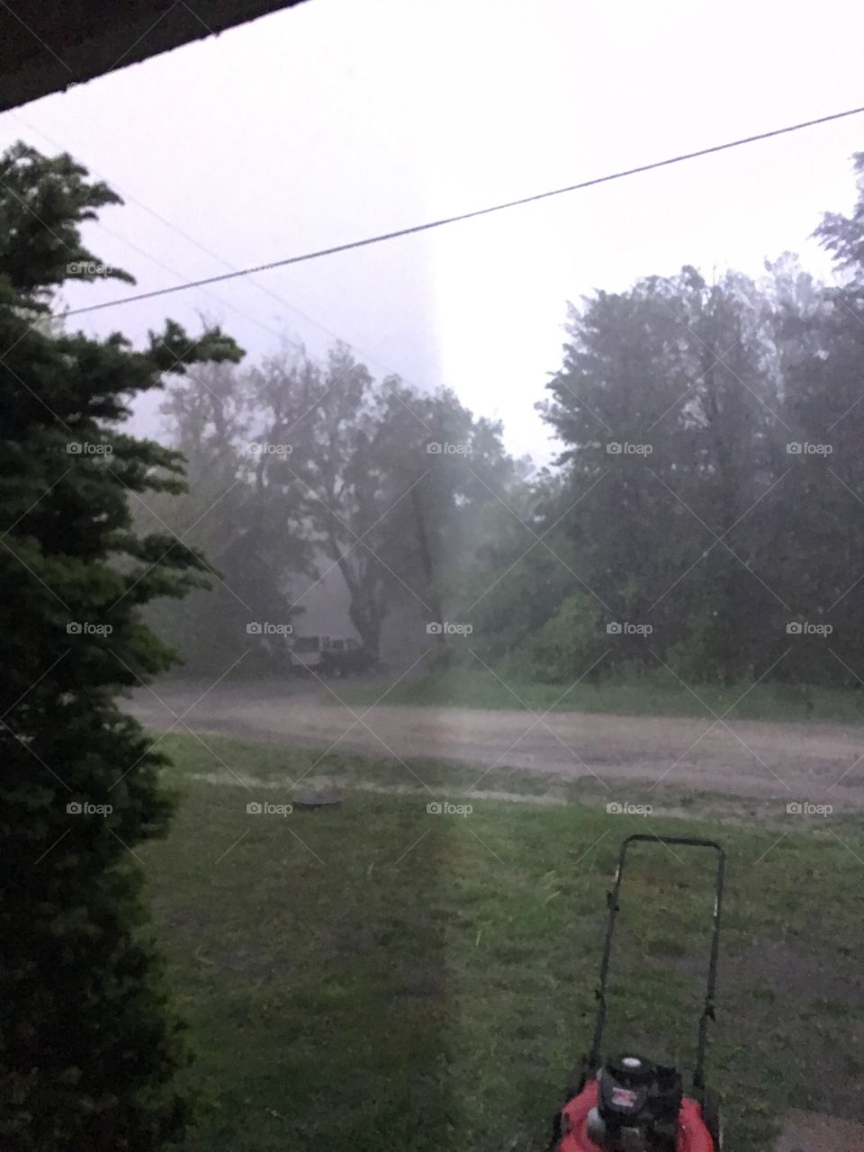 Midnight thunderstorms 