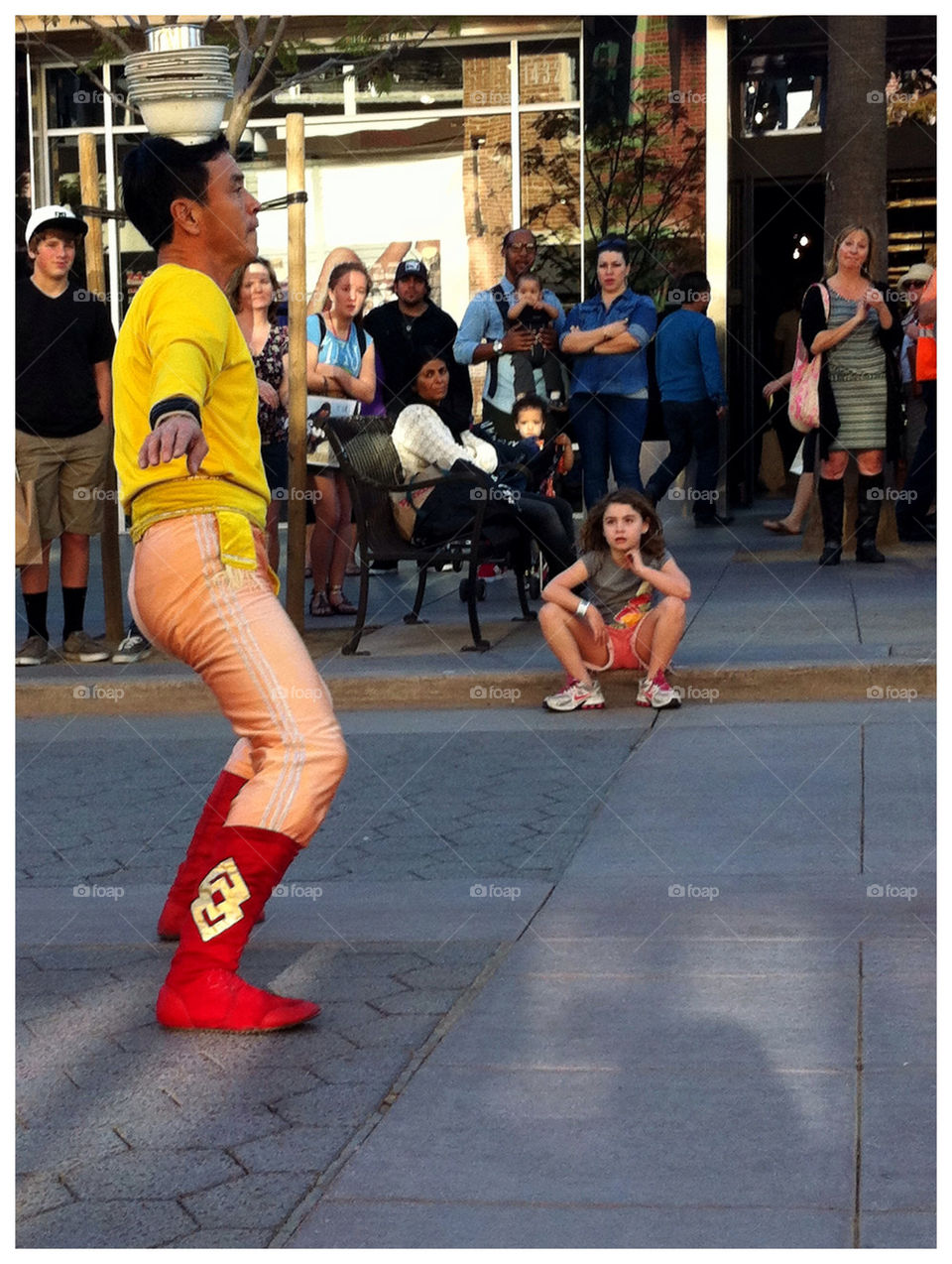 Asian Street Performer