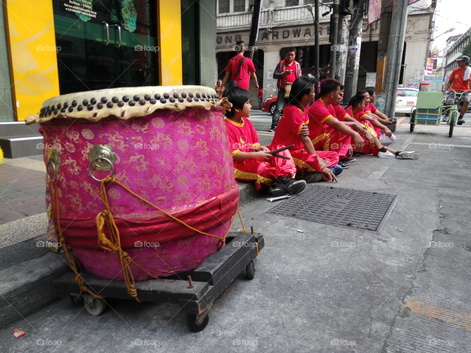 CHINESE NEW YEAR DRAGON DANCERS