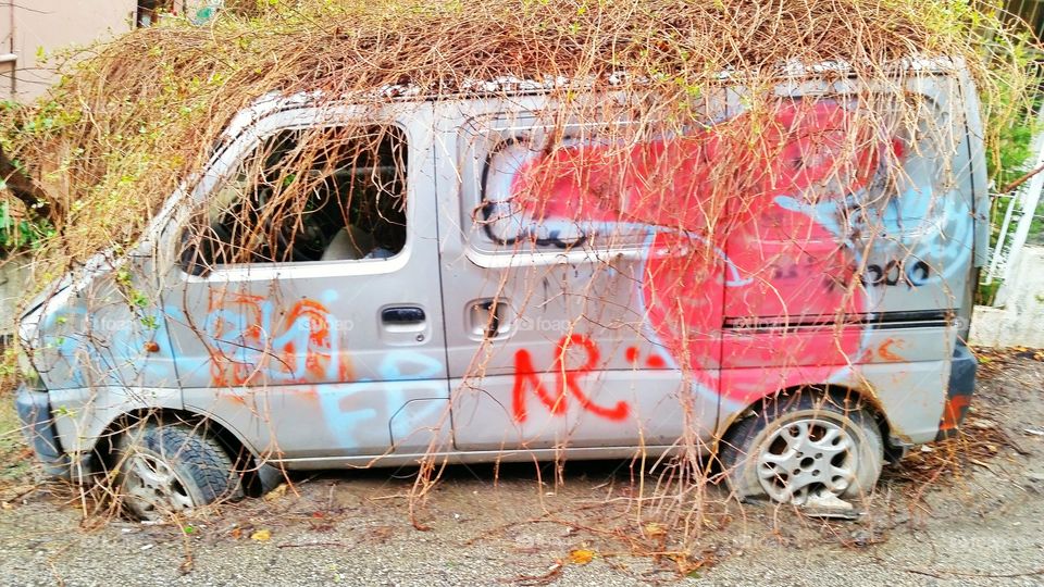 Old van