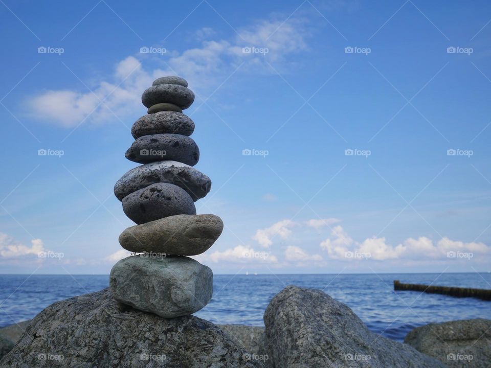 Stacked stones