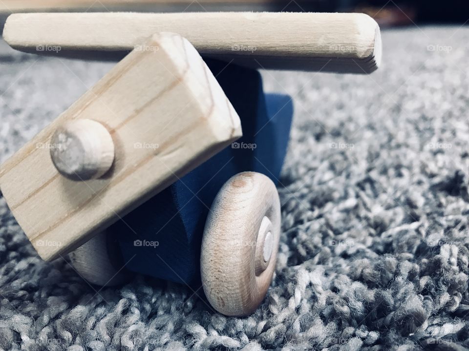 Wooden Toy Airplane