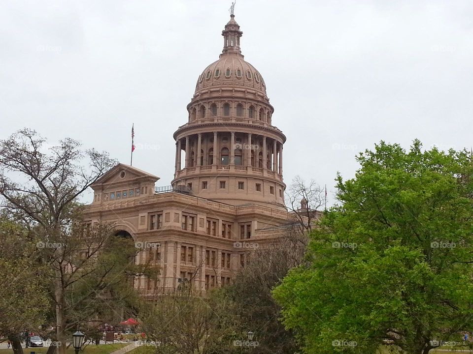 the Texas State Capital in Austin.
