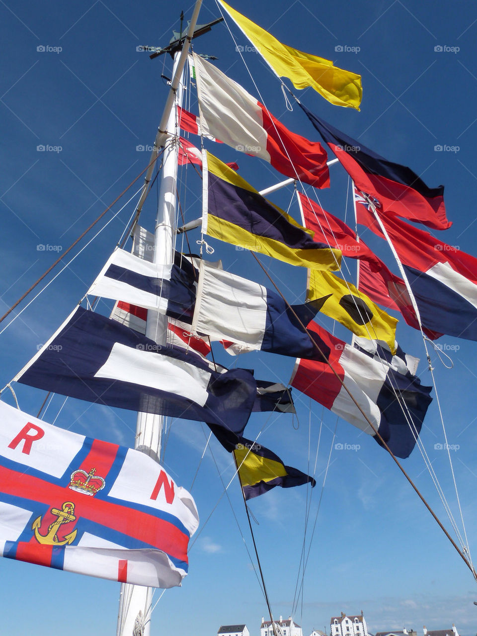 colours flags windy flagpole by samspeed87