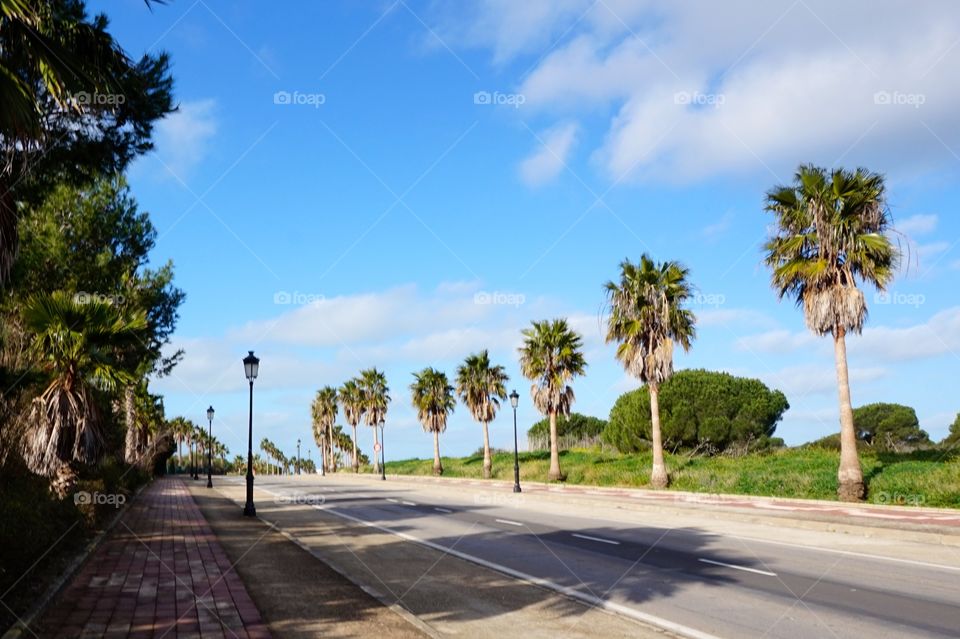 Heading to a beach near Cádiz, Spain 