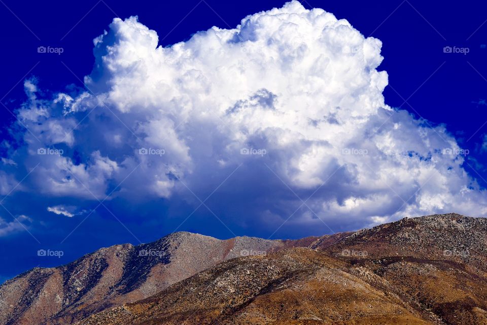 Thunderhead over Borrego Springs, Ca