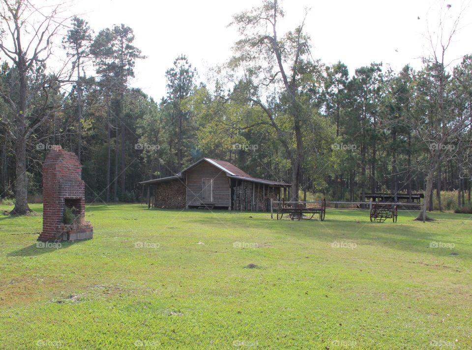 old tobacco barn