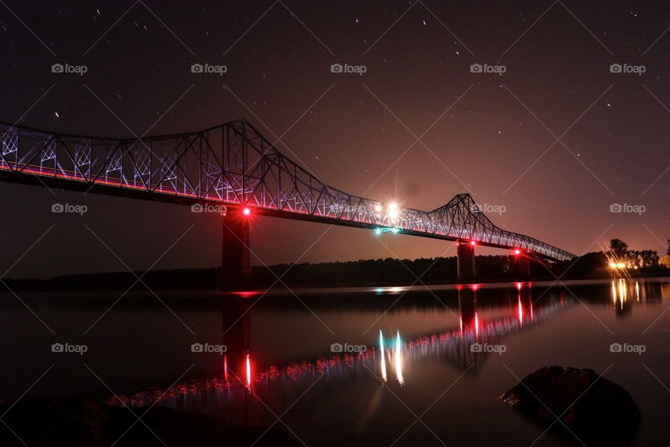 Missouri Illinois bridge near Charleston mo