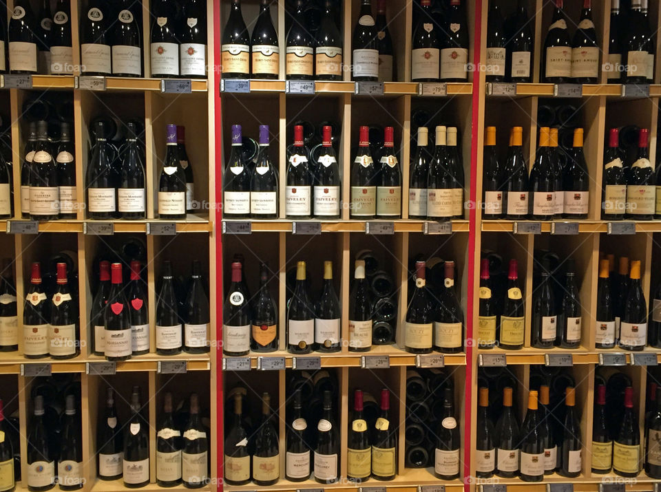 Wine!
Paris Grocery Store