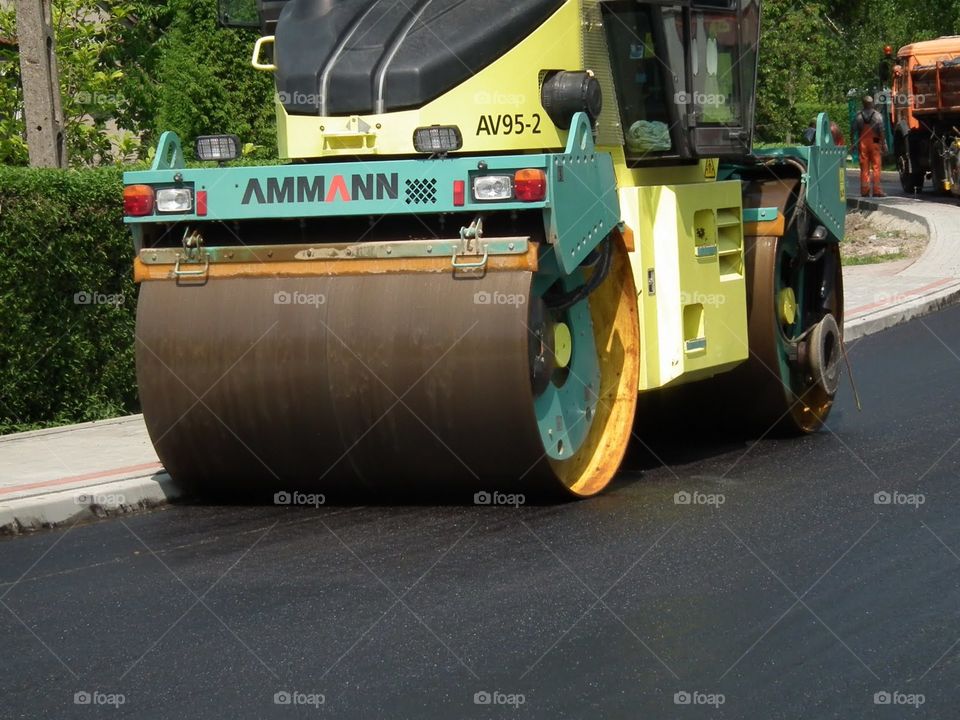 road roller