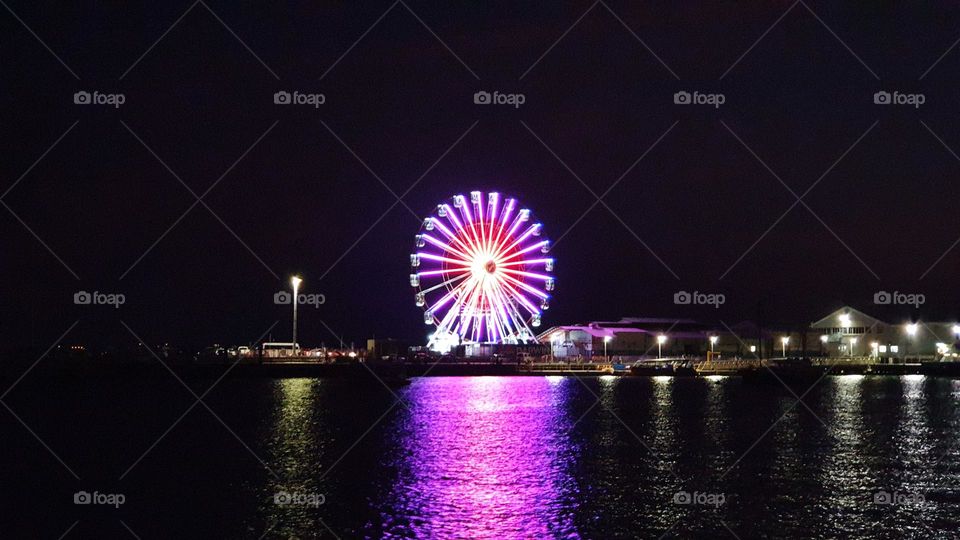 The Skyline Ferris Wheel at Stokes Hill Wharf, Northern Territory of Australia