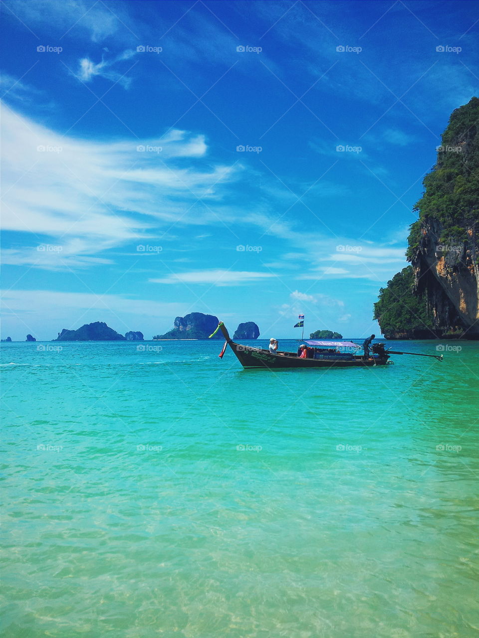the beautiful sea in thailand. the beautiful sea in thailand