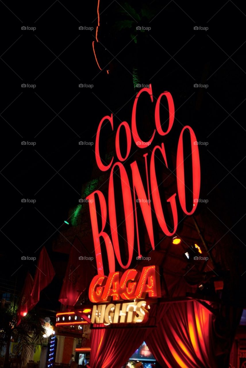 landscape night mexico nightclub by christofferv