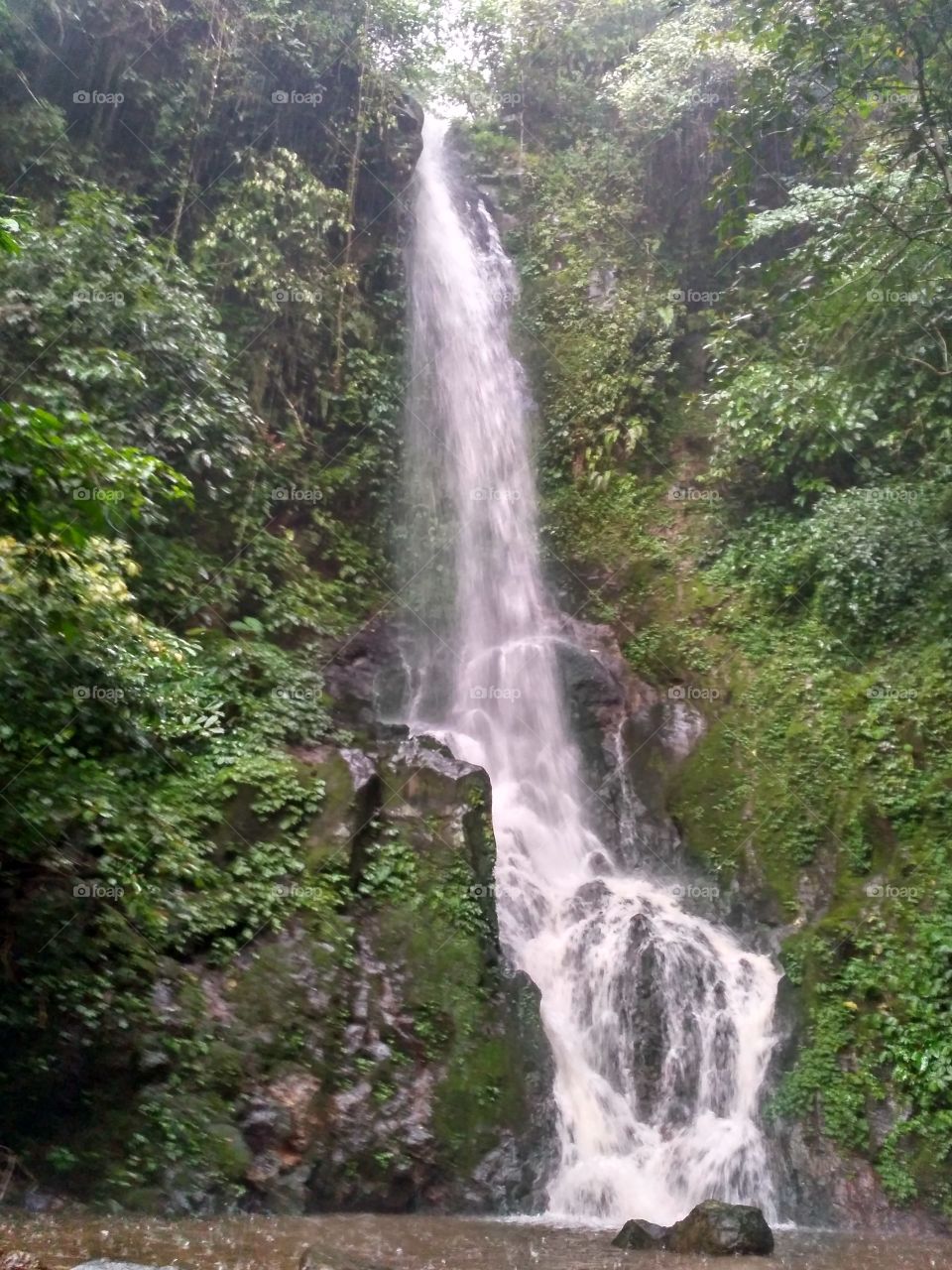 waterfall, beautiful and cool