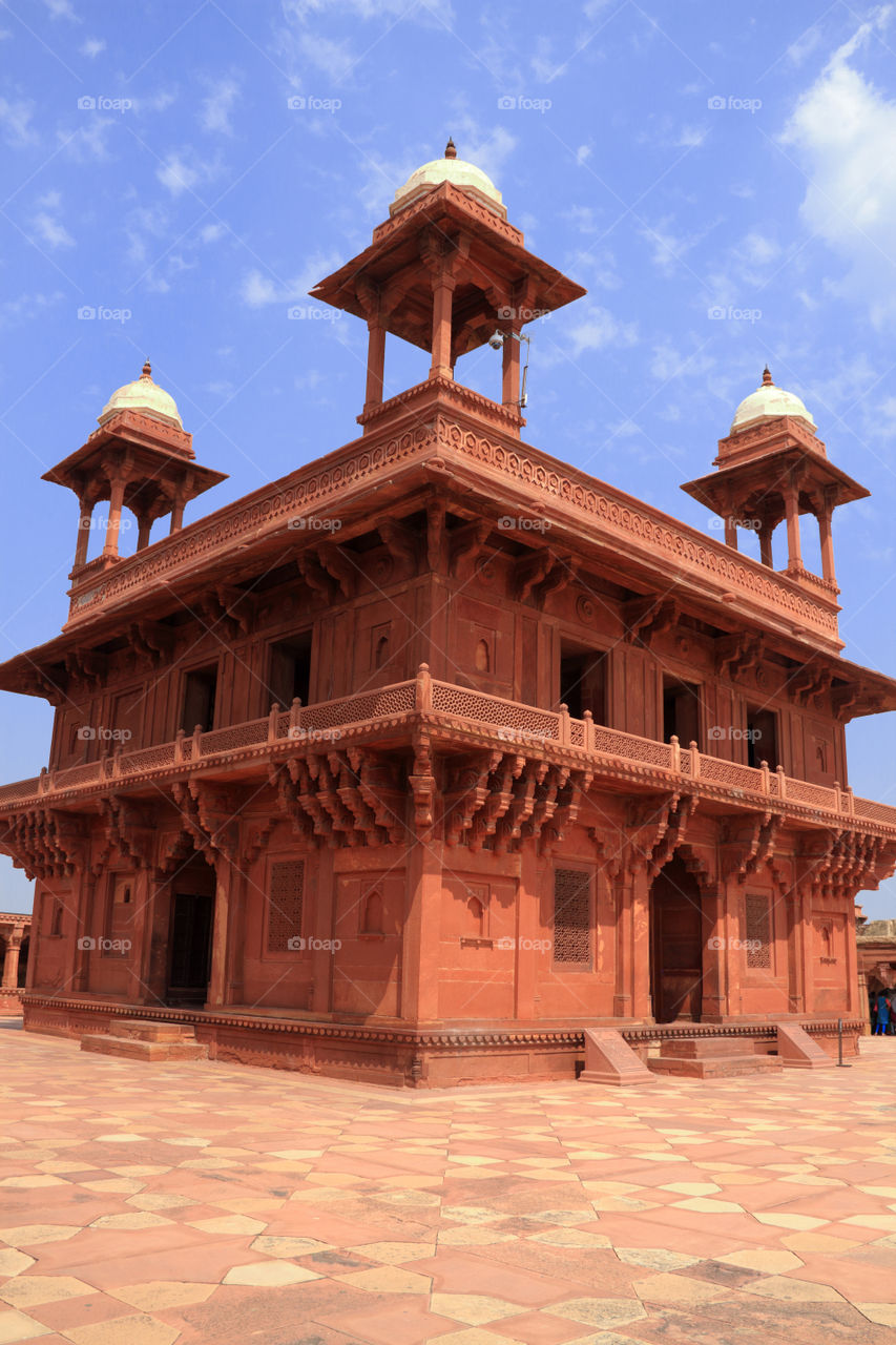 Architecture of Fatehpur Sikri in agra, Uttar Pradesh, India