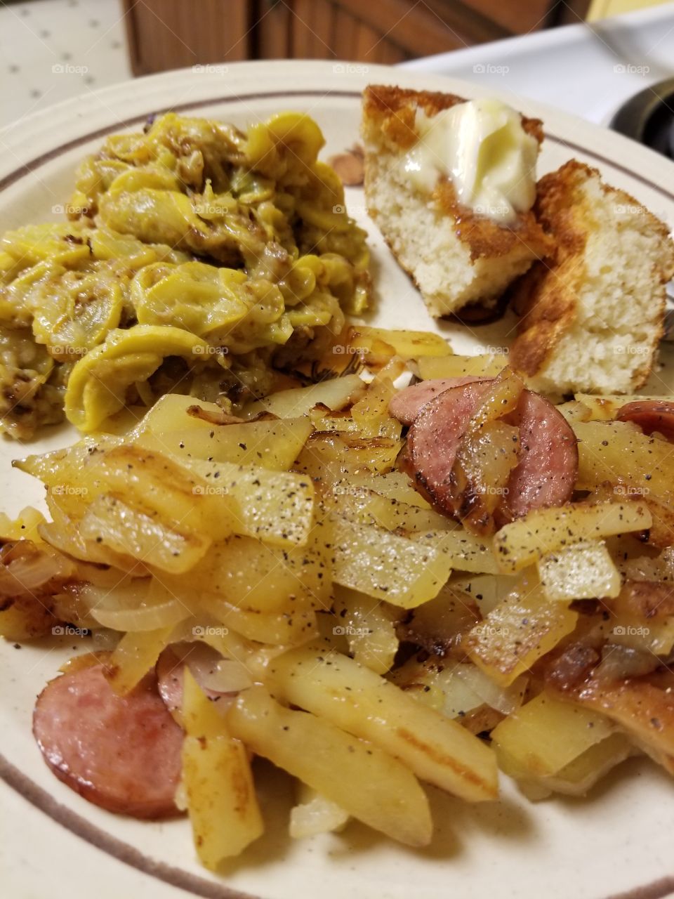 Delicious tasty dinner