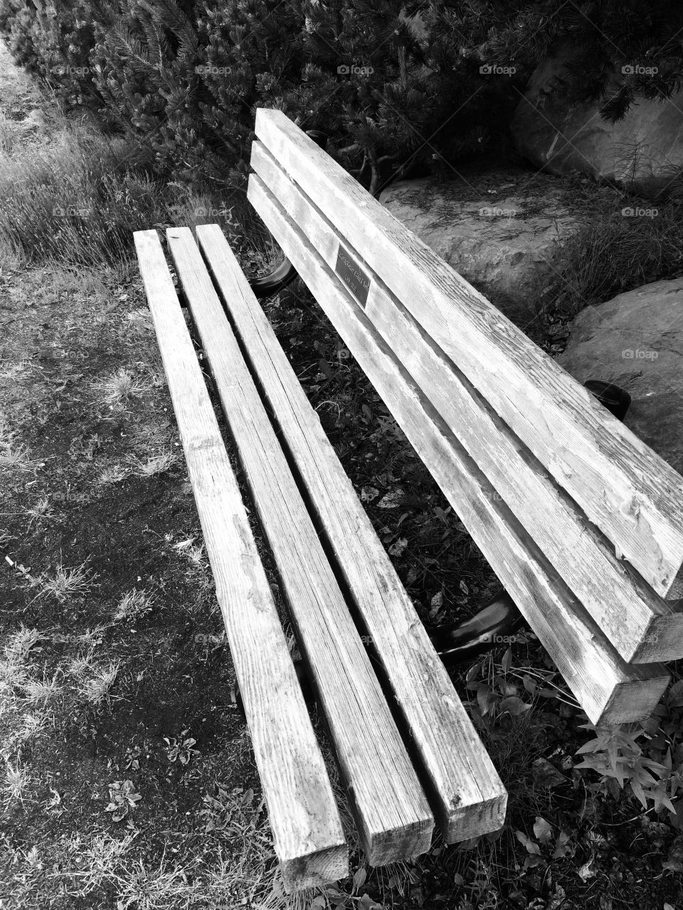 Old wooden bench! 