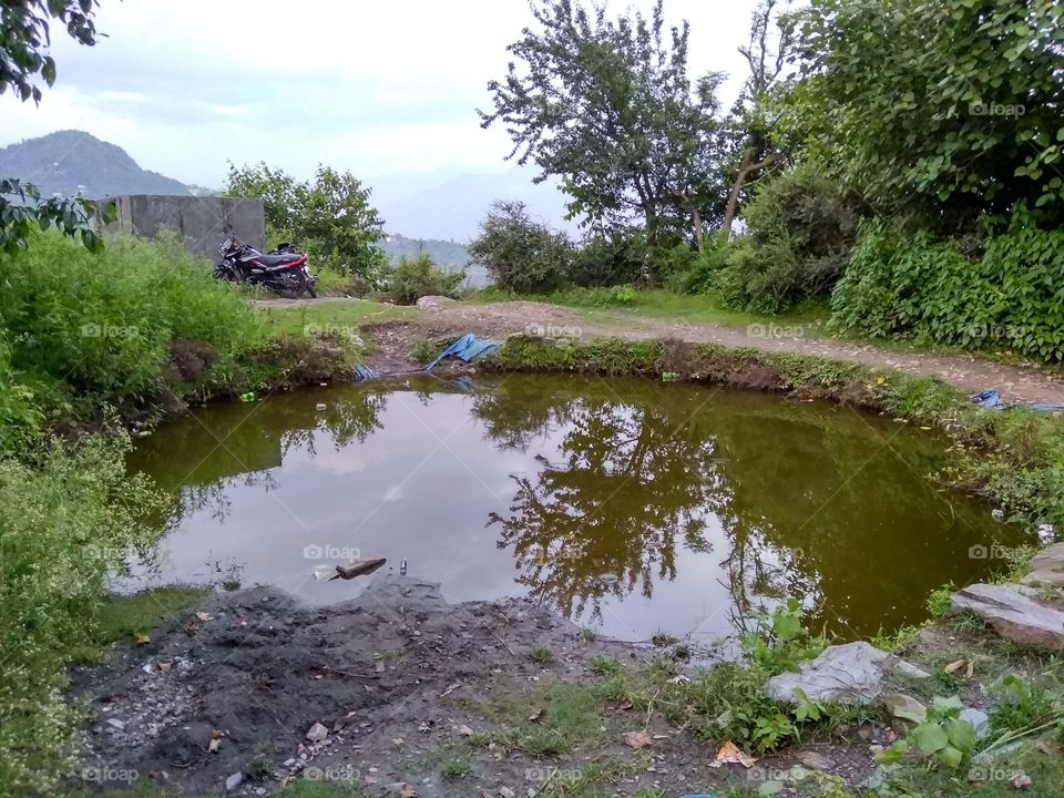 muddey water create a good image