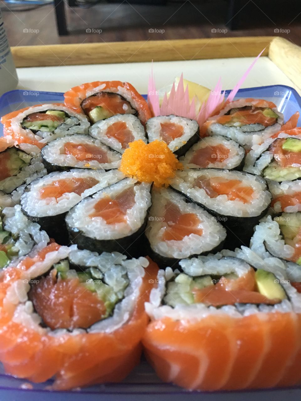Sushi platter