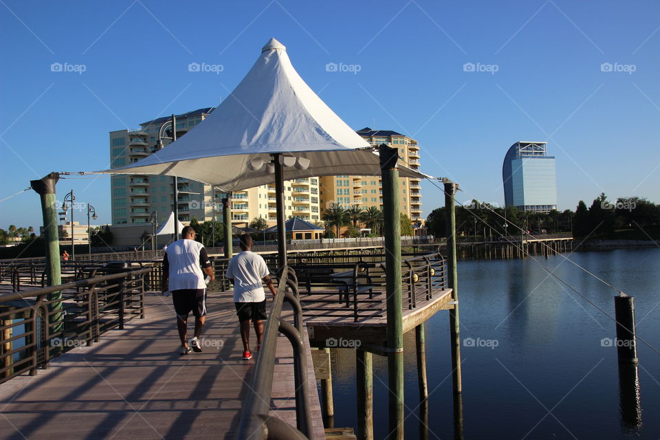 Altamonte public walkway