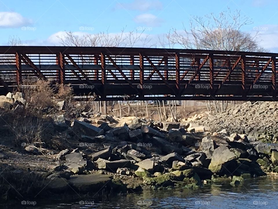 Bridge up close view.