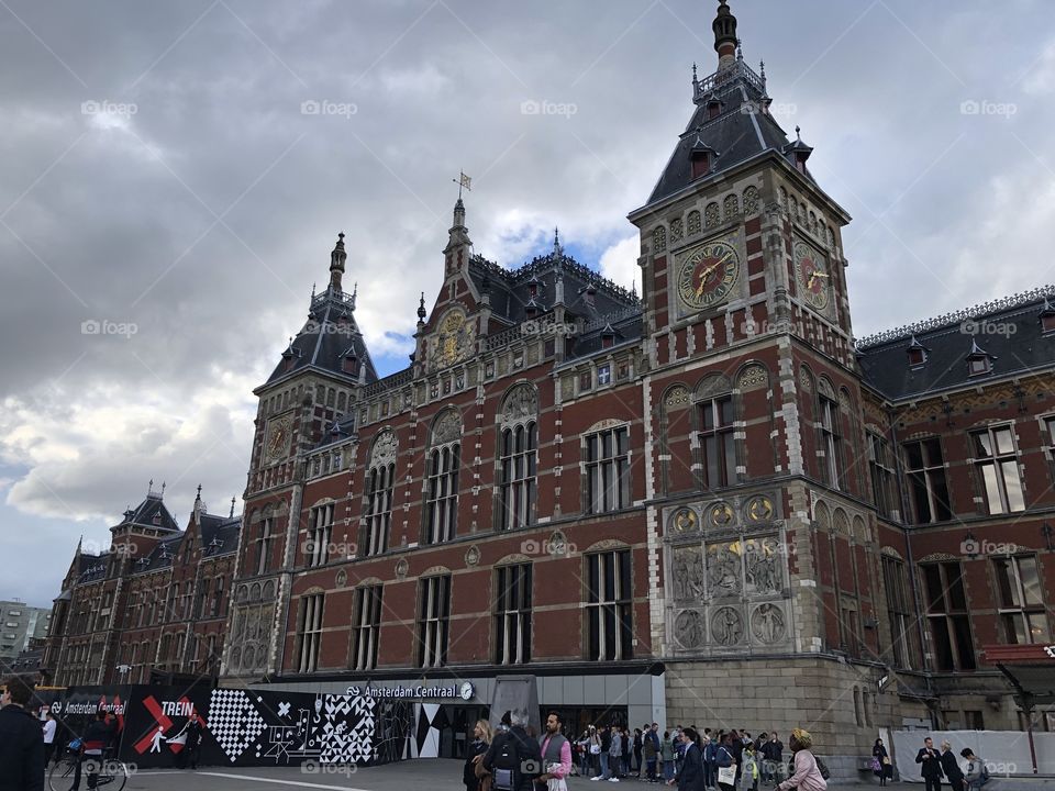 Amsterdam Train Station