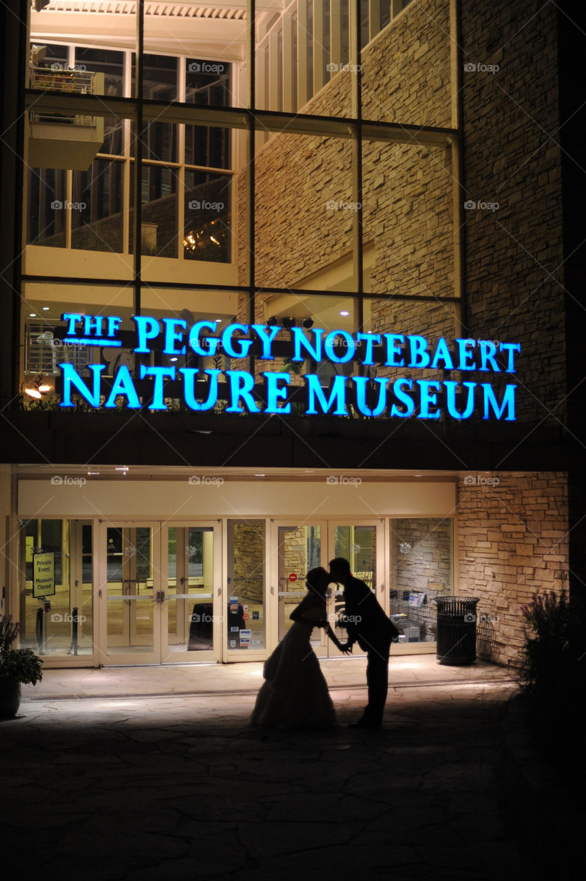 nature night museum wedding by amkrak