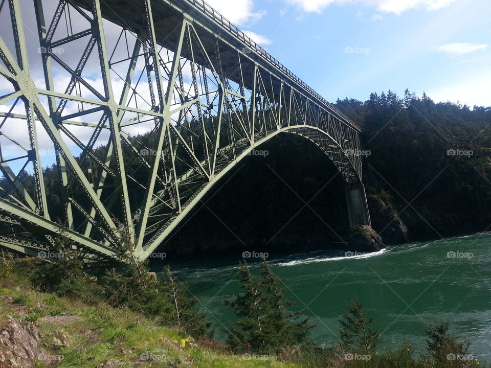 A bridge in Washington state