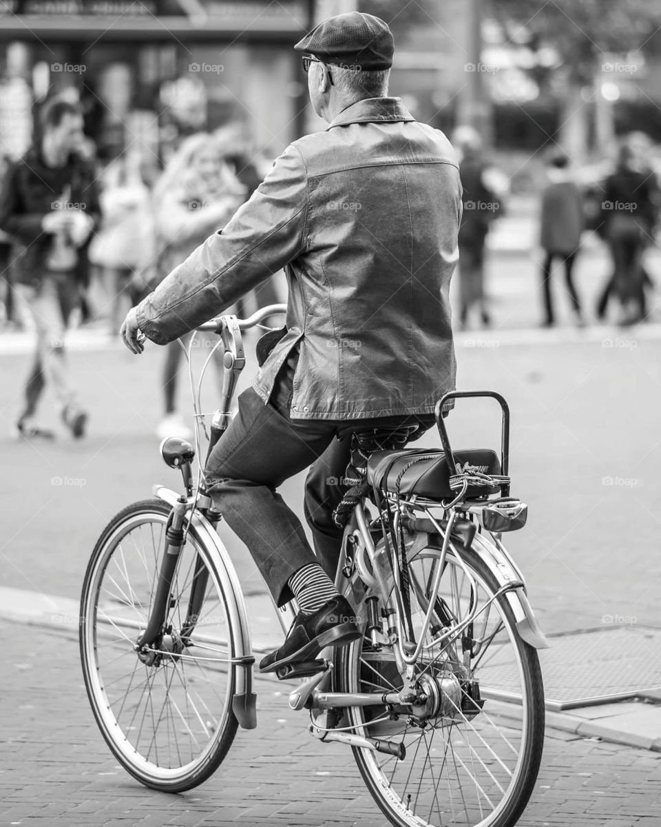 The rhythm of the road, a silent symphony only the cyclist can hear