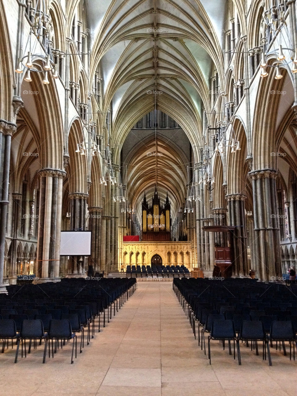 cathedral interior lincoln by strddyeddy