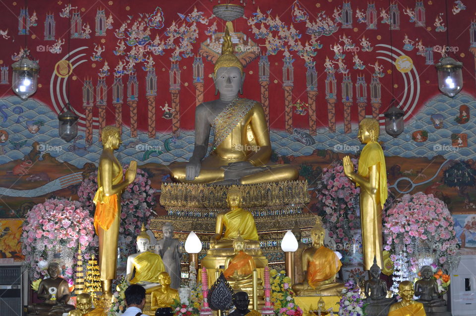Religion, Buddha, Temple, Statue, Sculpture