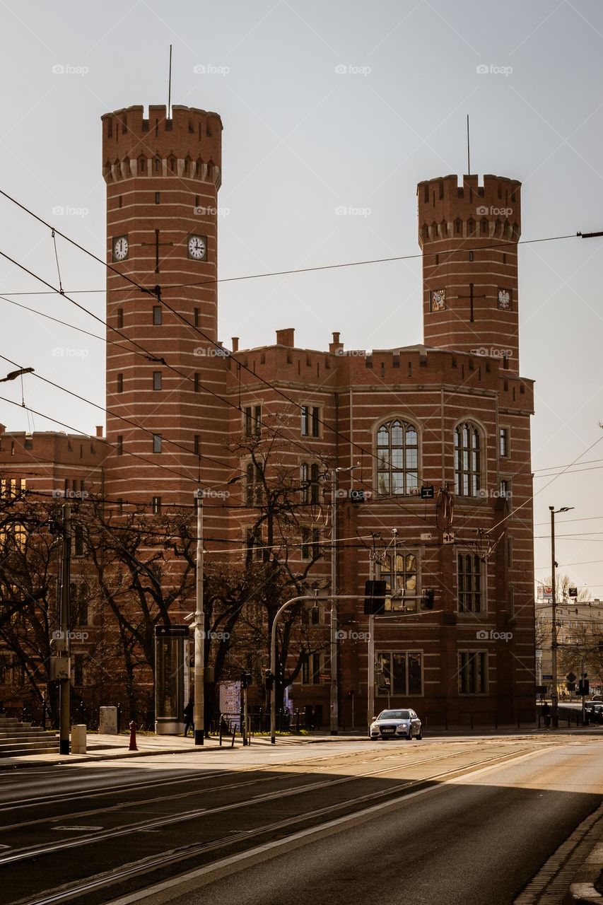 Court building in Wrocław